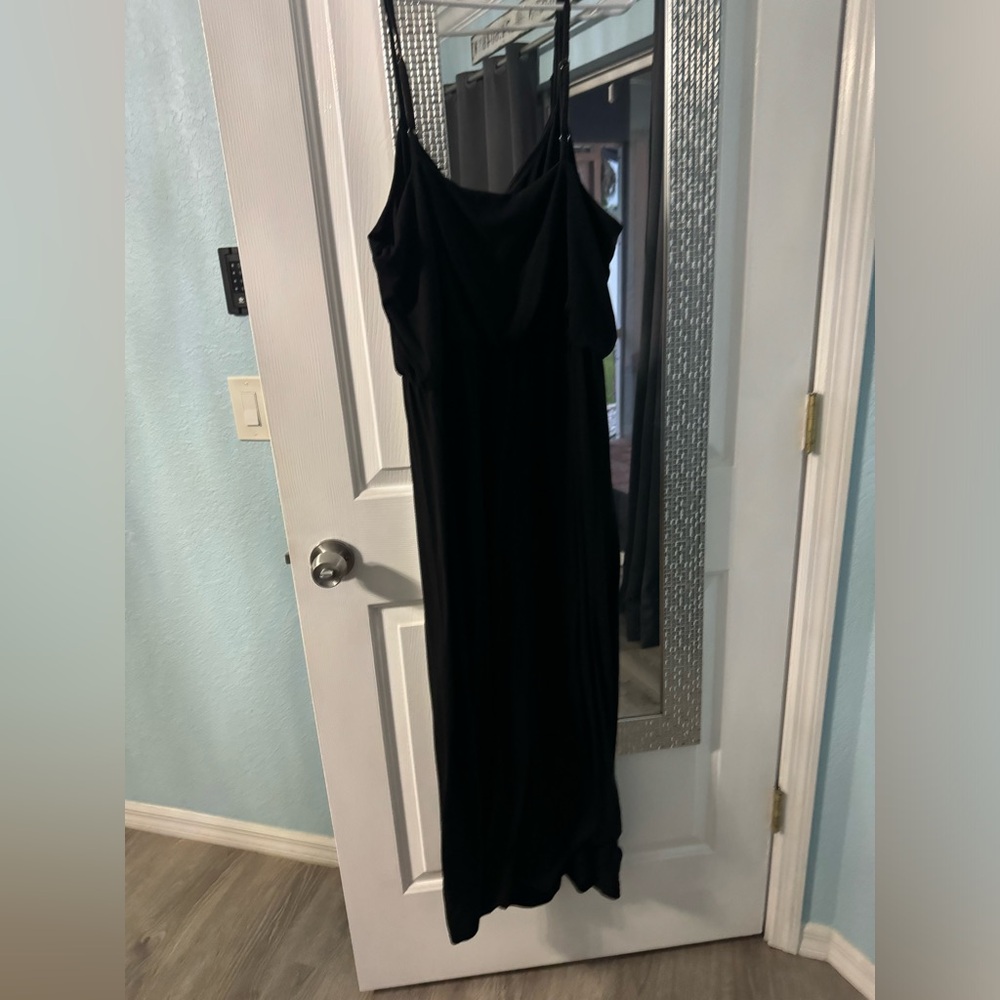 Faded Glory black maxi dress